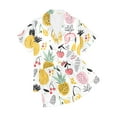 thumbnail image 4 of Xdegoge Reorder Items Bought By Me Two Piece Outfits Women Pajama Sets Stain Silk Pjs Shorts Sets Summer Cute Graphic Button Down Shirts Soft Comfy Casual Matching Sets Loungewear Sleep Nightwear, 4 of 6