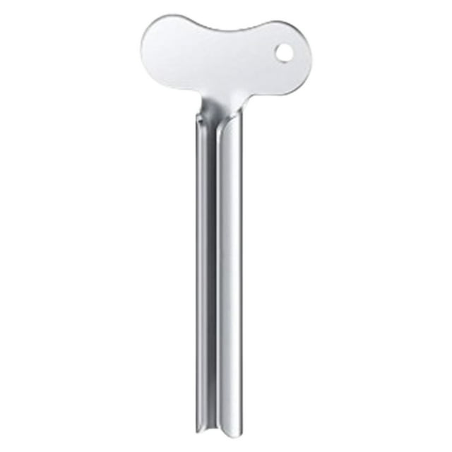 1 Pcs Toothpaste Squeezer,Metal Tube Squeezer Key,Small Stainless Toothpaste Roller Tube Wringer,Tube Key Squeezer,Key Roller Dispenser Wringer Tools, for Paint, Cosmetic and Hair Dye,(B,1.4x3.23 in)