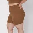 thumbnail image 2 of Maidenform Seamless Tummy Control Shapewear Thigh Slimmer Bronzed Chestnut XL Women's, 2 of 7