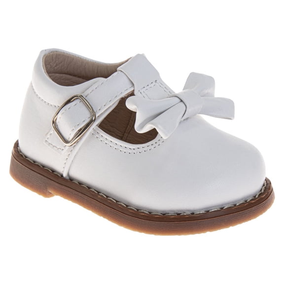 Josmo Baby Girls Walking Shoes First Step Walker Lightweight Synthetic Non, Slip High Top , White, Size: 3.5