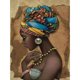 thumbnail image 1 of Taladro diamante pintura (DE8234) 5D DIY completo indio mujer punto de cruz bordado Kit 40x50cm FLhrweasw Nuevo, 1 of 1