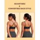 thumbnail image 5 of Sostén CRZ YOGA Butterluxe sin varillas con escote en V ajustable negro XXS, 5 of 6