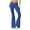Blue, variant on Women's Plus Cotton Panties for Women Without Elastic Black Dress Pants Women Stretchy Pull on Women's Flare Leggings Fold Over Yoga Pants Workout Gym Pants with Pockets Bootcut Bottom Leggings Pant