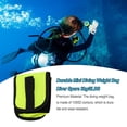 thumbnail image 3 of Yuarrent Bolsa de pesas para buceo Almacenamiento de repuesto Vuelo trasero Equipo de deportes acuáticos de liberación rápida Soporte de buceo Bolsa de Deportes acuáticos Amarillo fluorescente Yuarrent OD024343-03, 3 of 6