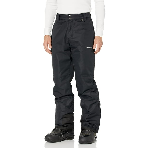 Arctix Men's Essential Snow Pants, Black, X-Large (40-42W 28L