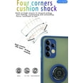 thumbnail image 3 of is specially designed for Samsung Galaxy A32(5G) Anti-Scratches,anti-fingerprint, built-in 360° rotating ring bracket solid and durable magnetic car phone case, suitable for 6.5inches Male-Blue, 3 of 12