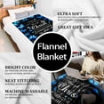 thumbnail image 5 of Christian Gifts for Women Inspirational Religious Blanket Bible Verse Prayer Flannel Throw Blanket Catholic Spiritual Faith Ultra Soft Healing Blanket 50"X 40", 5 of 5