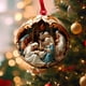 thumbnail image 1 of Oioii Nativity Scene Ornaments, Christmas Tree Ornaments Set, Birth of Jesus Hanging Decorations, Holy Religious Gifts, Nativity Scene Christian Gifts, 1 of 8
