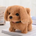 thumbnail image 4 of Electric Plush Dog Doll Nodding Barking Tail Wagging Suitable for Baby Children, 4 of 8