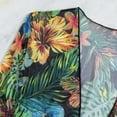 thumbnail image 5 of Gibobby Bañador de Bikini Traje de baño para mujer Cubrirse Sexy Frente abierto Bikini de playa Traje de baño Kimono Cubrir Ropa de playa larga y fluida(Negro,XL), 5 of 5