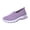 Purple, variant on IEMIEMIEM Womens Orthopedic Shoes Arch Support Running Shoes Wide Slip on Non Slip Walking Shoes Knitted Mesh Stretch Comfortable 2026 New Foam Shoes Purple 8.5 Wide