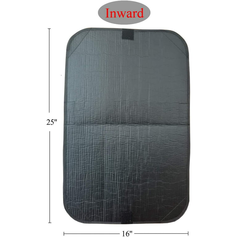 RV Door Window Shade/Window Cover/insulation, Sun Blackout Fabric for Camper  Privacy Entrance (16 x 25 inch) 