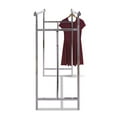 thumbnail image 4 of Econoco Heavy Duty Double Bar Rack w/ V-Brace - Chrome Finish,Pack Size - 1, 4 of 4