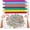 Multicolor, variant on 20pcs Mesh Zipper Pouch, A3 17x12 Inches Large Reusable Zipper Pouches for Organizing Classroom and Storage, Extra Large Zipper Bags, Board Game Storage, Puzzle Bags