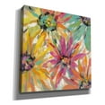 thumbnail image 2 of Epic Graffiti 'Abstracted Petals II' by Silvia Vassileva, Canvas Wall Art, 18"x18", 2 of 3
