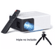 thumbnail image 3 of Mini Proyector Yoton Portatil Soporte 1080p Y 120 Pulgadas Blanco, 3 of 5