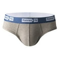 thumbnail image 2 of ZQUUVOU Plus Size Men's Briefs Mid-Rise Comfortable Breathable Underwear (Gray,L), 2 of 3