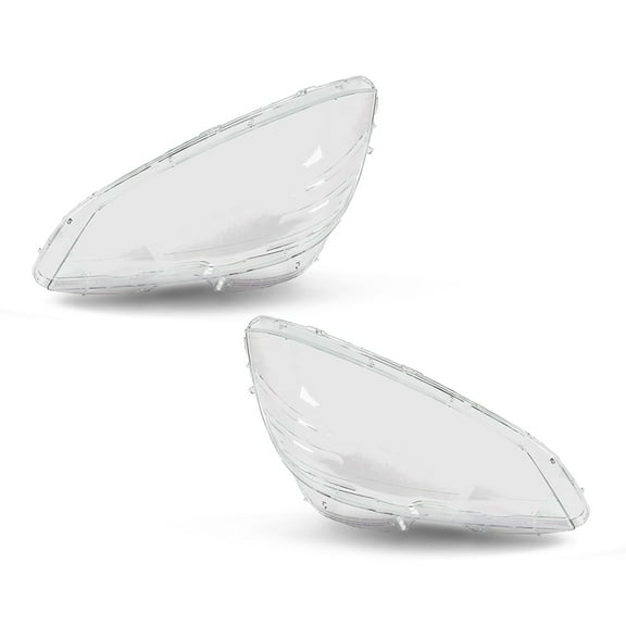 Pair Clear Headlight Lamp Lens Cover Fit For 2008-2011 Mercedes Benz C Class W204 US