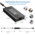 thumbnail image 3 of Cargador para portátil BIYTC 180 W, 19,5 V, 9,23 A, compatible con MSI, 3 of 5