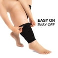 thumbnail image 3 of Wide Plus Size Leg Compression Sleeve Calf Support Sleeves Legs Pain Relief Comfortable and Secure Footless Socks Unisex, 3 of 6