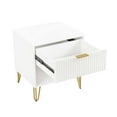 thumbnail image 6 of Manhattan Comfort DUMBO 1.0 Nightstand made from Engineered Wood - White, 6 of 11