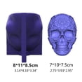 thumbnail image 4 of Techinal DIY Craft 3D Skull Decorations Epoxy Resin Mold Ornaments Casting Silicone Mould, 4 of 10