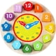 thumbnail image 1 of Reloj de madera para clasificar formas Juguete con número y forma Juego educativo Regalo para niños, 1 of 4