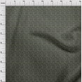thumbnail image 4 of oneOone Rayon Olive Green Fabric Text Craft Projects Decor Fabric Printed By The Yard 56 Inch Wide, 4 of 5