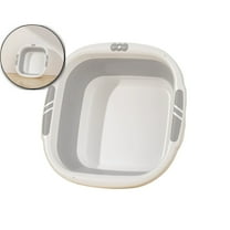 VQPeo Collapsible Wash Basin, Foldable Dish Pan, Portable Camping Sink for Outdoor