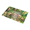 thumbnail image 3 of MKHERT Monkeys Doormat Non-slip Bath Mat Floor Mat 30x18 inch, 3 of 3