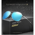 thumbnail image 2 of Gafas de sol estilo aviador clásicas para hombre y mujer, ideales para conducir, con lentes polarizadas y protección UV al 100% (xq-sg659)., 2 of 3