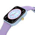 thumbnail image 3 of ICE-WATCH - Ice Smart Junior 2.0 - Square Soft Blue Connected Watch for Children with Purple Silicon Strap - 022800 (1,75 Inches) - iOS, Android Water Resistant Smartwatch - Music Control, Games, 3 of 9
