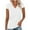 White-01, variant on Mittory Women's Cotton V Neck T-Shirt Short Sleeve Solid Color Tee Casual Fit Tee Breathable Summer Fashion Tops