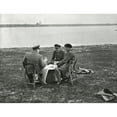 thumbnail image 2 of Picnic On The Rhine River In The Netherlands. British Premier Winston Churchill History (24 x 18), 2 of 2