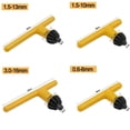 thumbnail image 4 of Drill Chuck Wrench Carbon Steel For 6-16Mm With Gum Cover Electric Hand Drill Chuck Wrench Tool Drill Chuck Keys 0.6-6Mm, 4 of 5