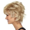 thumbnail image 4 of Kiplyki Fashion Women's Sophisticated Full Bangs Wig Short Wig Curly Wig Styling Cool Wig, 4 of 5