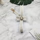 thumbnail image 4 of Lace Dog Leash Collar Set Vintage Bowknot Pearl Bells Girl Dog Adjustable Collar for Small Medium Dogs Puppy Collar Pet Supplies ShopWise Round, 4 of 6