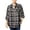 Oslo Black, variant on Style & Co. Womens Plus Plaid Button-Down Casual Top