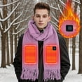 thumbnail image 3 of xaoyunyn USB Heated Scarf with Three Temperature Settings Neck Protector and Windproof Design for Ultimate Warmth and Comfort during Cold Weather Activities, 3 of 6