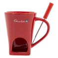 thumbnail image 1 of Taza para fondue de chocolate, utensilios de cocina, derretidor de chocolate, calentador de mantequilla, derretidor de chocolate Rojo, 1 of 9