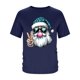 thumbnail image 4 of Tops para hombre, blusas y camisas de manga corta con cuello redondo para hombre, camiseta informal con cuello redondo y estampado para hombre, blusa de manga corta, blusa de poliéster para hombre, 4 of 4