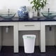 thumbnail image 4 of 1 bote de basura de plástico con botón pulsador, conveniente para bolsas de basura, bote de basura silencioso, bote de basura cuadrado de gran capacidad, elegante, sala de estar, cocina, botes de bas, 4 of 5