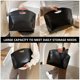 thumbnail image 5 of 1Pc PU Leather Briefcase Fashion Handbag Large Capacity Attache Case Gift, 5 of 5