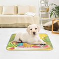 thumbnail image 6 of Pet Cooling Pad Foldable Self Cooling Mat Breathable Pet Cushion Sleep Pad for Dogs and Cats A Pink Flamingo S, 6 of 9