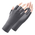 thumbnail image 1 of Breathable Thin Fingerless Gloves Outdoor Riding Driving SunscreenMitten V2Y22, 1 of 6