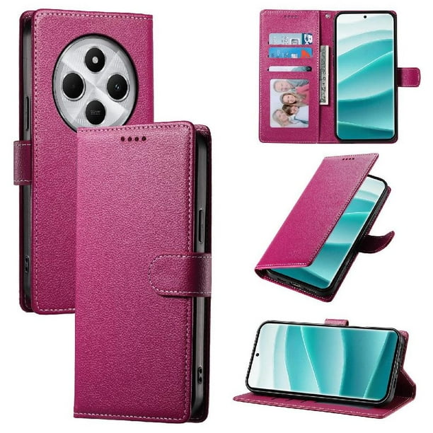 Funda para FOXDOCK Xiaomi Redmi A4 5G– Cuero Premium, 3 ranuras para tarjetas, Protección contra impactos