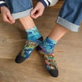 thumbnail image 3 of Pofeuu Sea World Print 30cm Socks, Adult Running Hiking Socks for Youth and Adult, 3 of 7