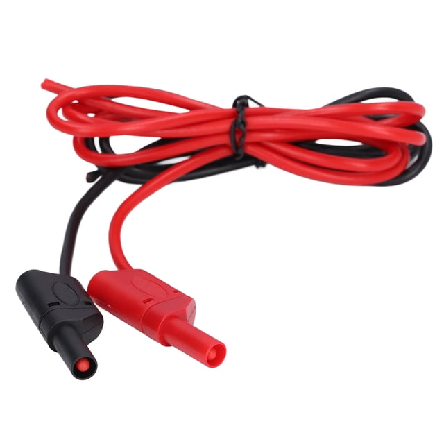 Cable De Prueba Tipo Banana, 4 Mm, 32 A, 1000 V, Macho A Macho, Cable De Prueba Con Conector Banana, PA De Latón Para Batería