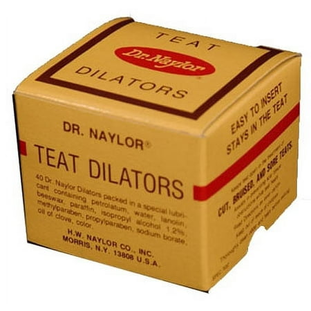 UPC: 0032584945002 | Dr. Naylor Cow Teat Dilator – 40s