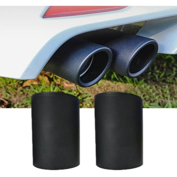 2Pcs Rear Exhaust Muffler Tip End Pipe for Toyota Camry SE/XSE 2018 2019 2020 2021 2022 2023 MATTE BLACK